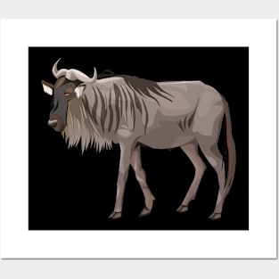 Wildebeest 06 Posters and Art